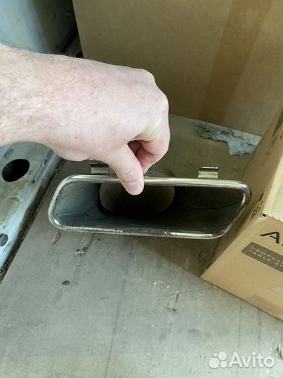 Насадка на глушитель amg