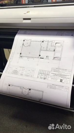 Печать чертежей