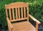 Кресло деревянное садовое