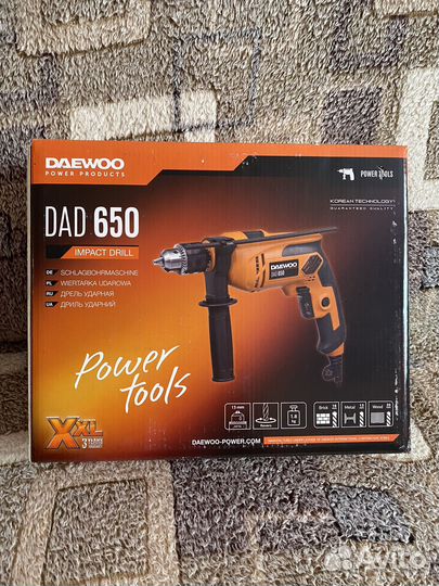 Дрель Daewoo dad650