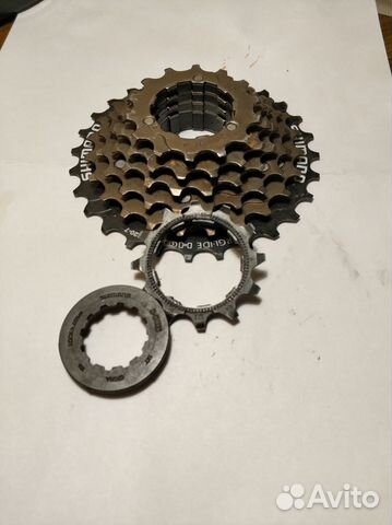 Shimano кассета CS-HG20-7, шатуны со звездой