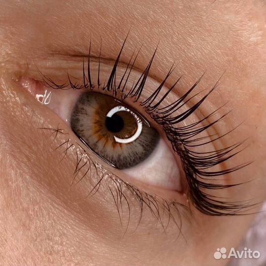 Ламинирование ресниц и бровей