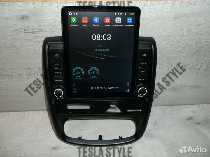 Магнитола Renault Duster Tesla 2/32 Android GPS