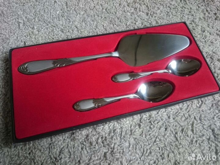 Набор для торта ложки и лопатка