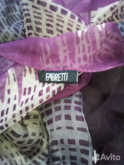Шелковый 100 шарф бр Fabretti Шарф снуд S. Oliver