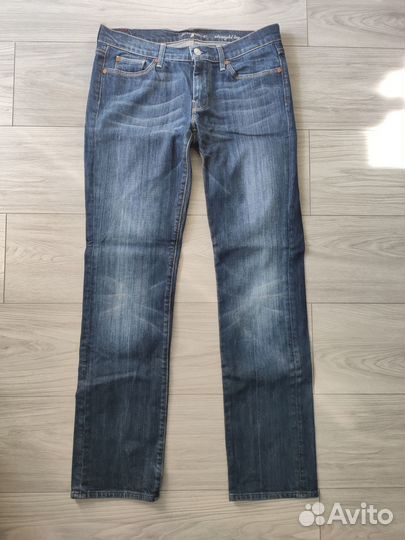 Джинсы For all 7 mankind straight leg 30