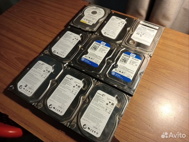 Жесткие диски HDD 80/160/250/500GB