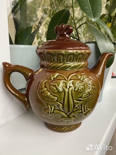 Чайник глиняный СССР