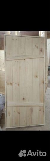 Дверь банная деревянная