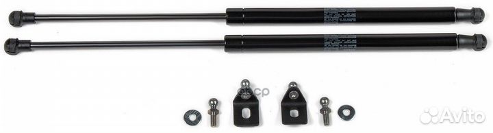 Uvwpol012 амортизатор капота 2шт. газовый VW P