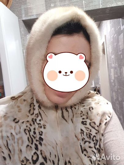 Капор шапка из норки