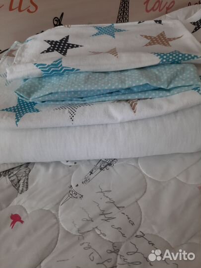 Детское постельное белье 120 60