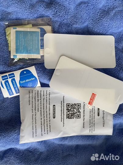 Гидрогелевая пленка iPhone 8/11 pro.Две штуки