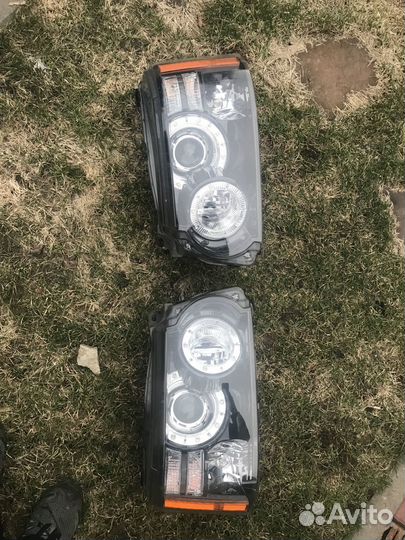 Фары range rover sport рестайлинг