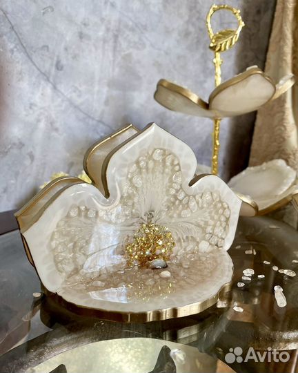 Фруктовница из эпоксидной смолы