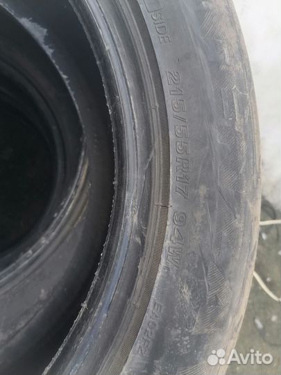 Bridgestone Blizzak DM-V1 215/55 R17