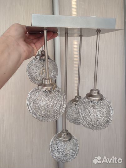 Люстра потолочная бу