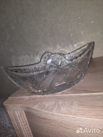Ваза хрустальная СССР