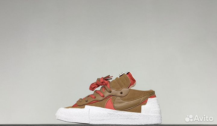 Nike x Sacai Blazer Low 'British Tan'