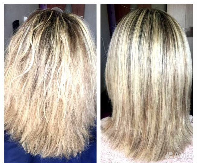 Модель ботокс для волос, кератин