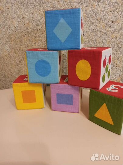 Развивающие кубики