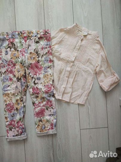 Брендовые вещи для девочки 110 116