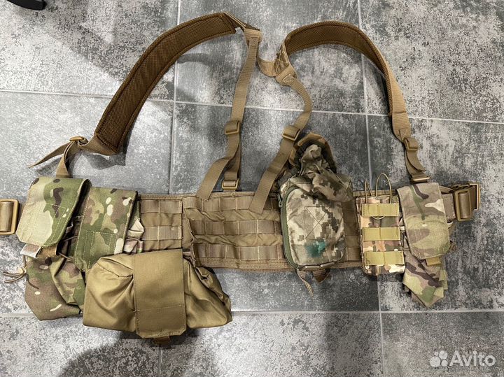 Разгрузочный пояс с подсумками