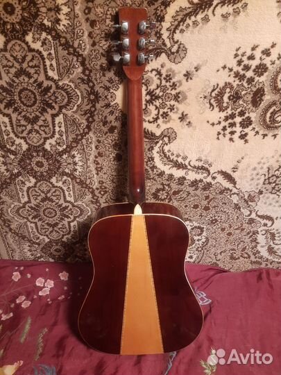 Акустическая гитара Suzuki Marvel Япония 1973год
