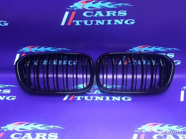 Решетка радиатора BMW F20 м глянец рест