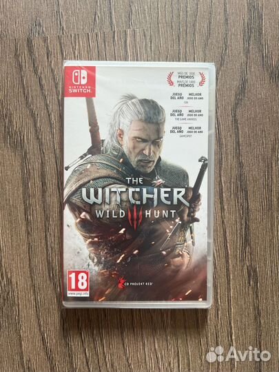 The Witcher Ведьмак 3 Nintendo Switch Новый