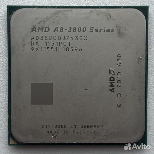 Процессор Amd a8 3800