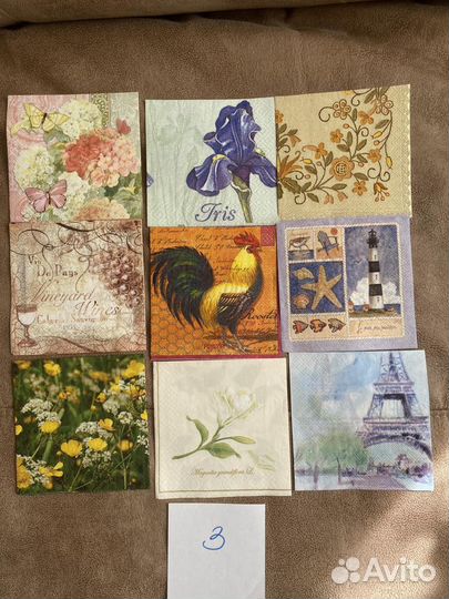 Салфетки для декупажа