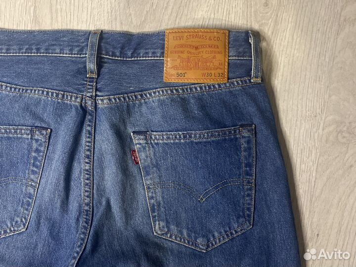 Мужские Джинсы Levis 501 Premium 30/32