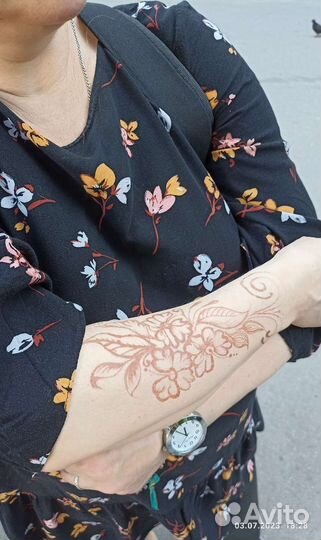 Мехенди/ временная татуировка хной