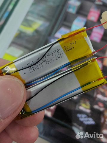 Аккумулятор Li-po 3.7v 280 mA/h