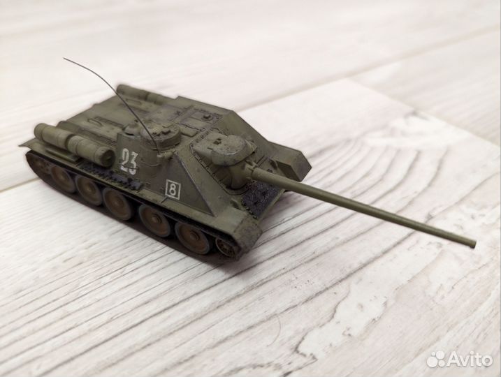 Модель готовая су-100 Звезда 1/72 Самоходка