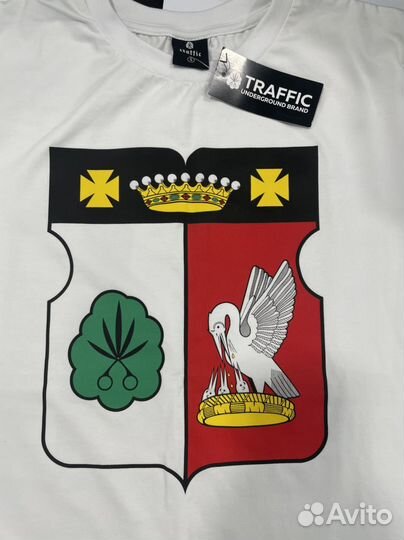 Футболка белая, 44-46, хлопок