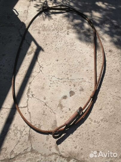 Трос стальной буксировочный для грузовой техники