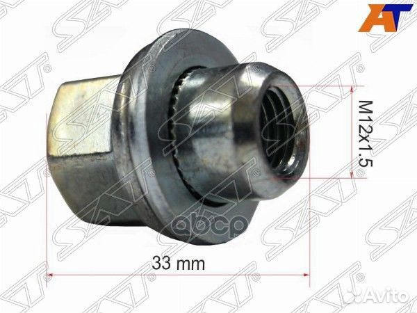 Гайка колесная toyota ST-90942-01062 Sat