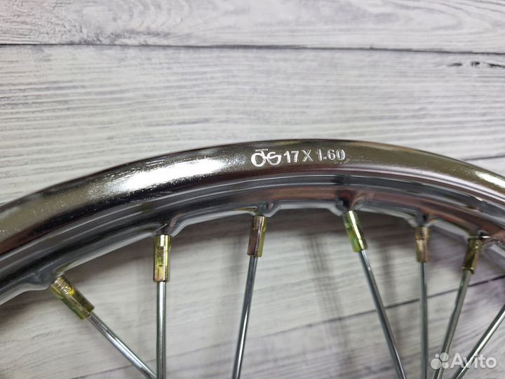 Задний диск на мопед Альфа спицованный