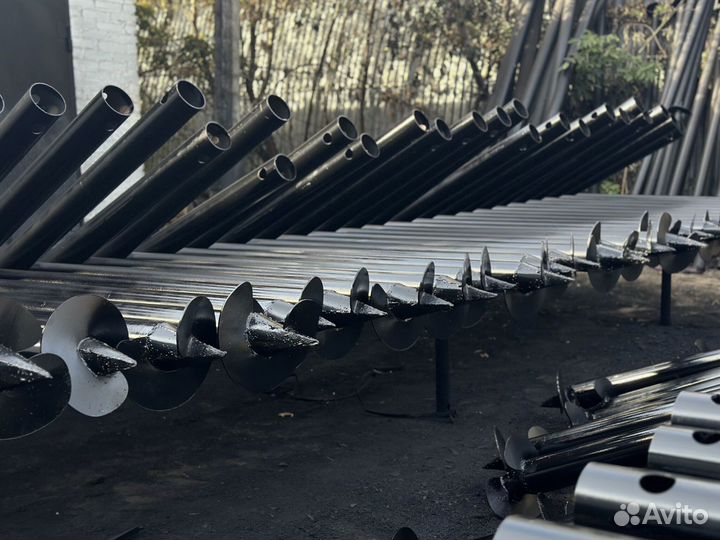 Винтовые сваи доставка монтаж