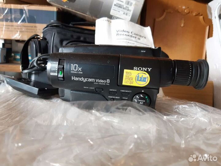 Видеокамера sony кассетная