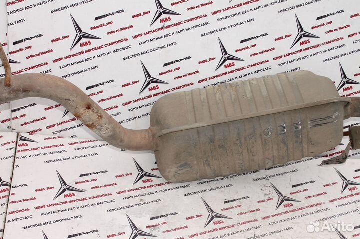 Глушитель w220 м113 мерседес