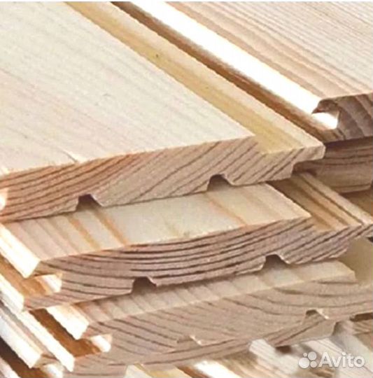 Вагонка евро 12,5х96мм, 2,1м, хвоя