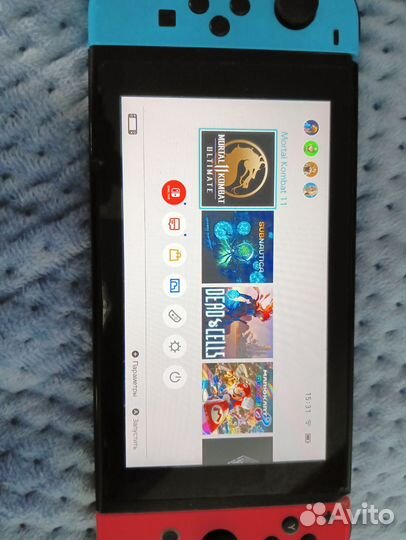 Nintendo Switch rev 2 с играми