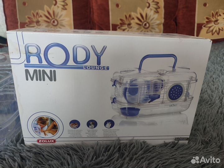 Клетка для грызунов пластиковая