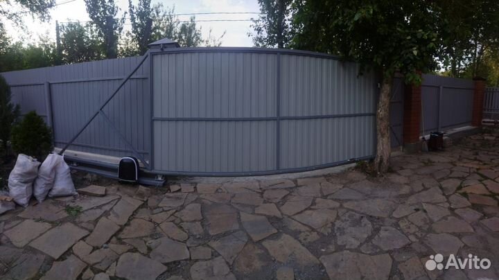 Заборы, ворота откатные (распашные), калитки