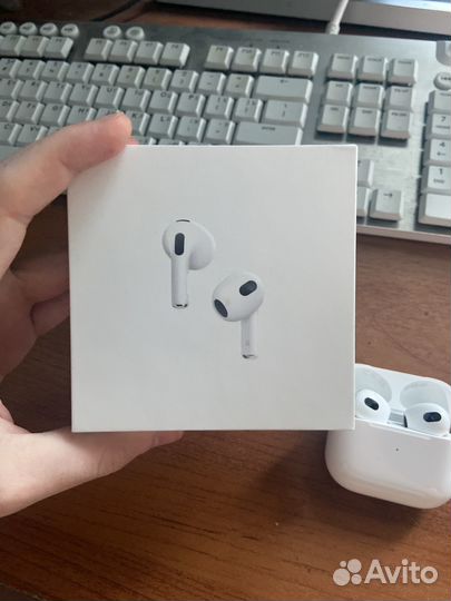 Беспроводные наушники apple airpods 3