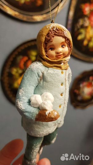 Ватная игрушка