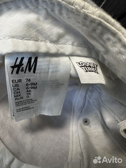 Бейсболка/кепка hm,mothercare